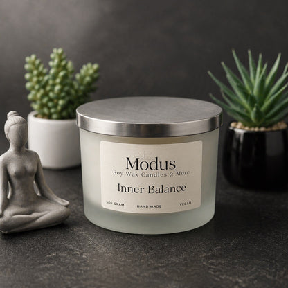 Inner Balance Sojawas Kaars - Modus Candles & More