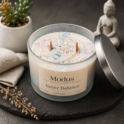 Inner Balance Sojawas Kaars - Modus Candles & More
