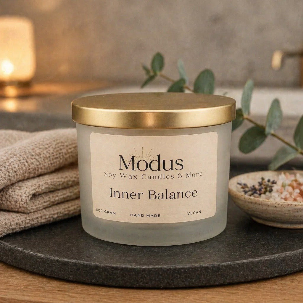 Inner Balance Sojawas Kaars - Modus Candles & More