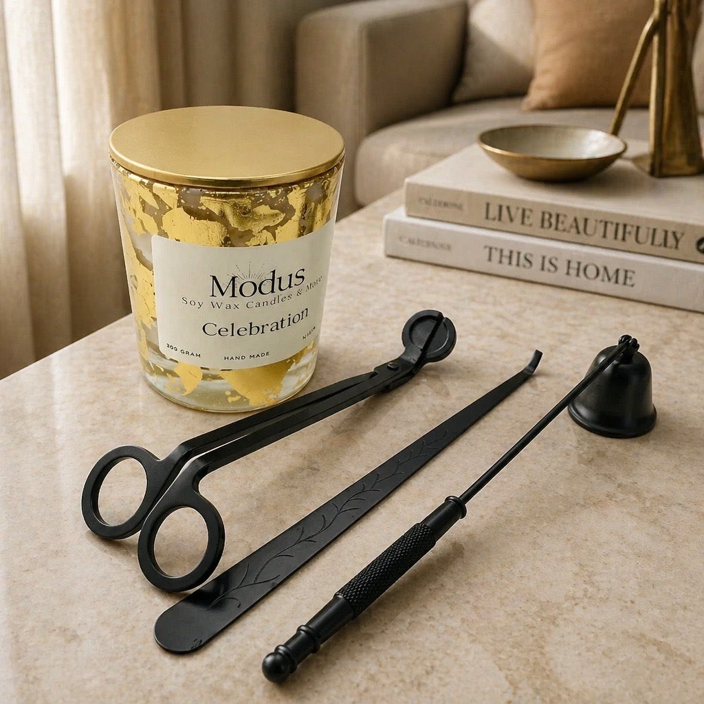 Kaarsen accessoire set - Modus Candles & More