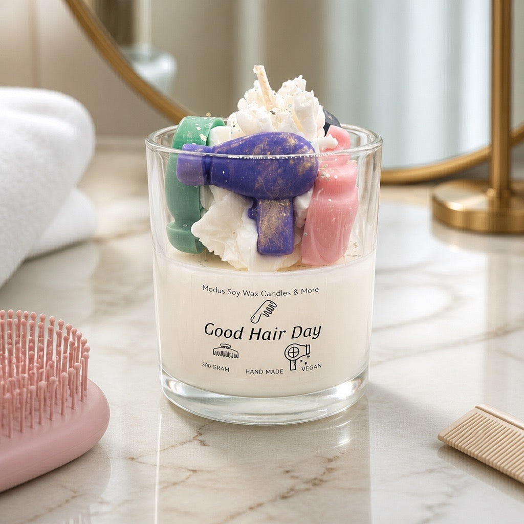 Good Hair Day Sojawas geurkaars - Modus Candles & More