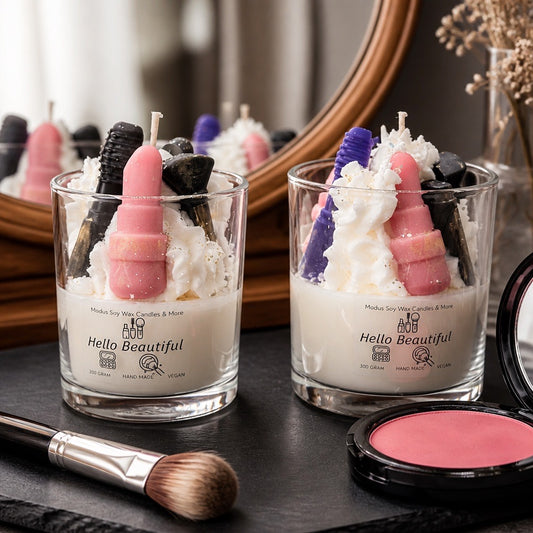 Hello Beautiful Sojawas geurkaars - Modus Candles & More