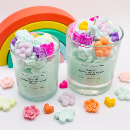 Lieve Juf of Meester Sojawas Kaars - Modus Candles & More