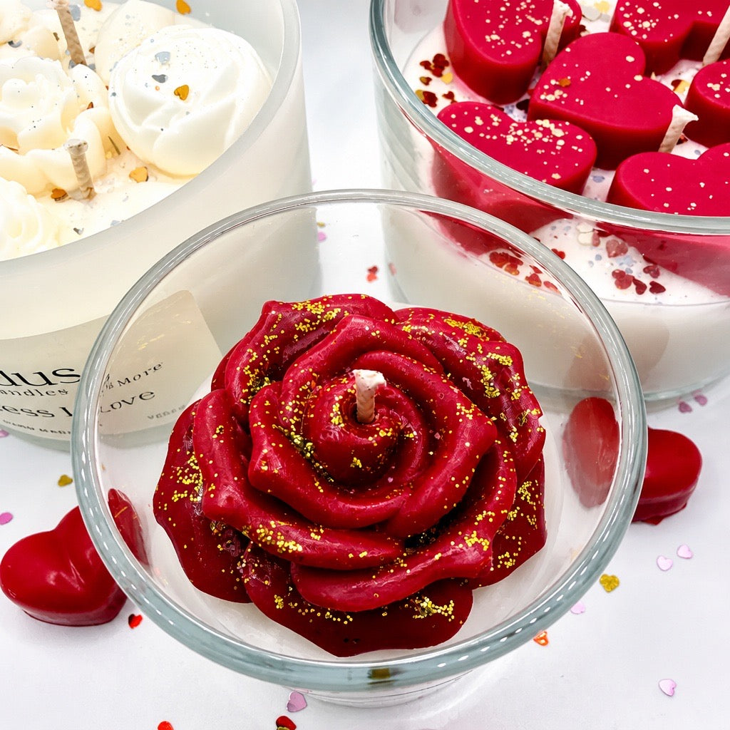 Golden Rose Sojawas geurkaars - Modus Candles & More