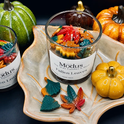 Fallen Leaves Sojawas Kaars - Modus Candles & More