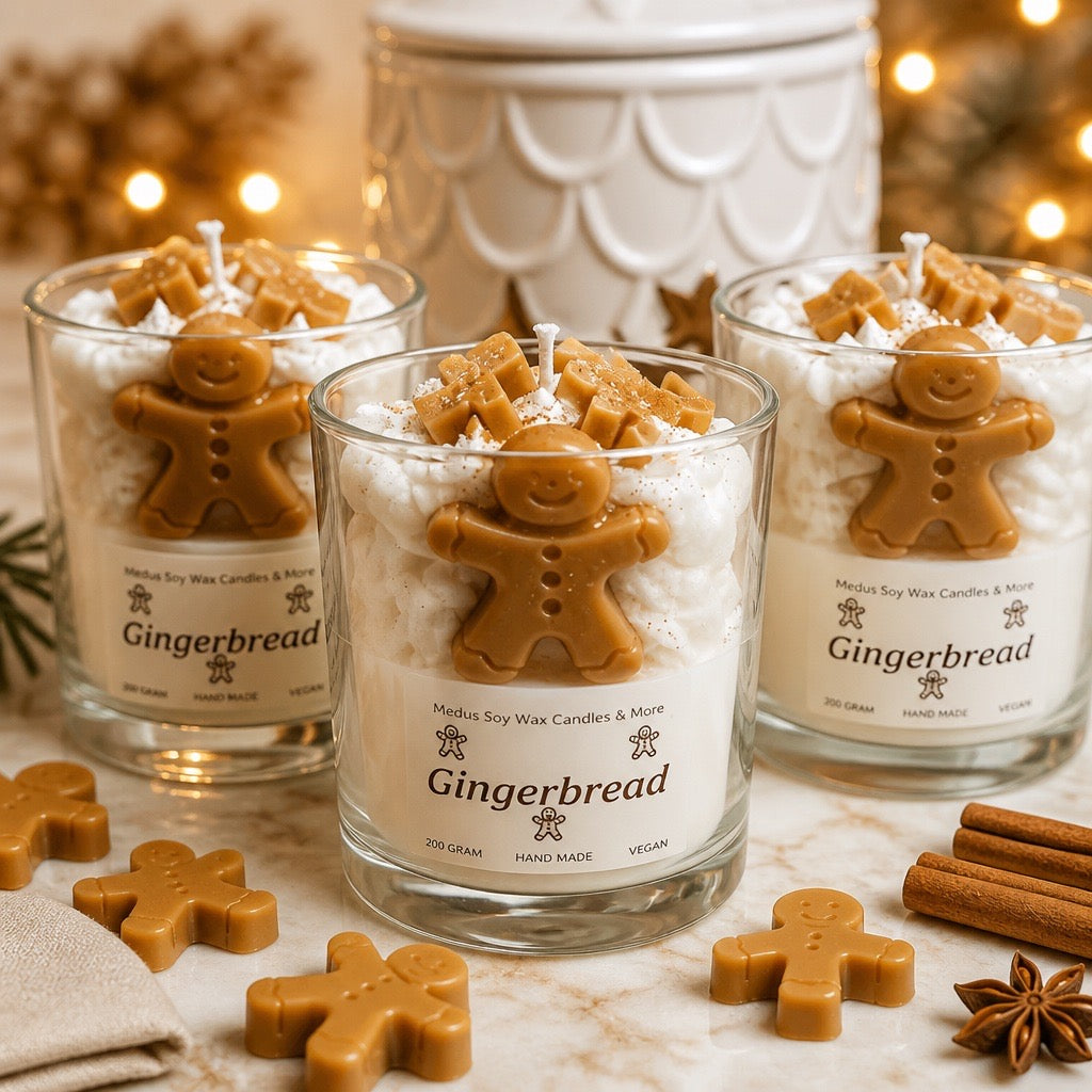 Gingerbread Sojawas geurkaars - Modus Candles & More