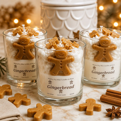 Gingerbread Sojawas geurkaars - Modus Candles & More