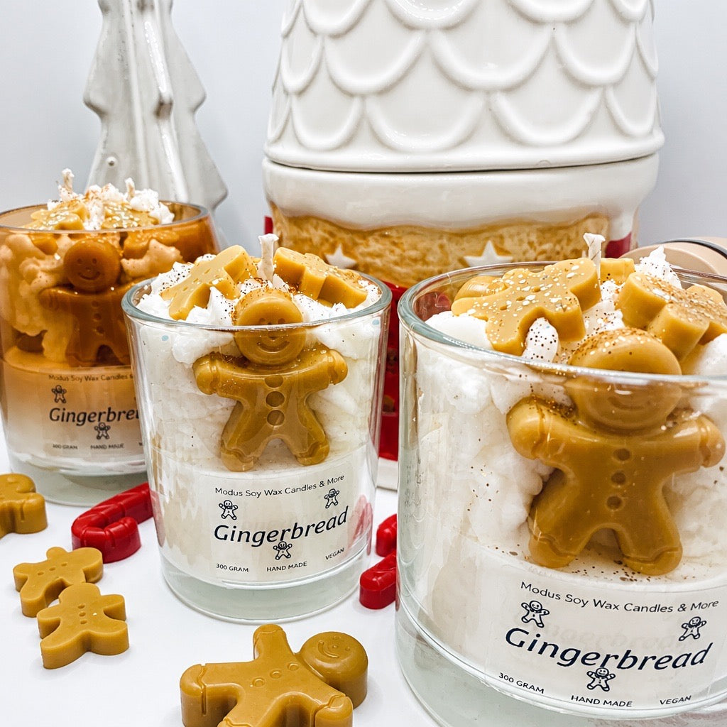 Gingerbread Sojawas geurkaars - Modus Candles & More