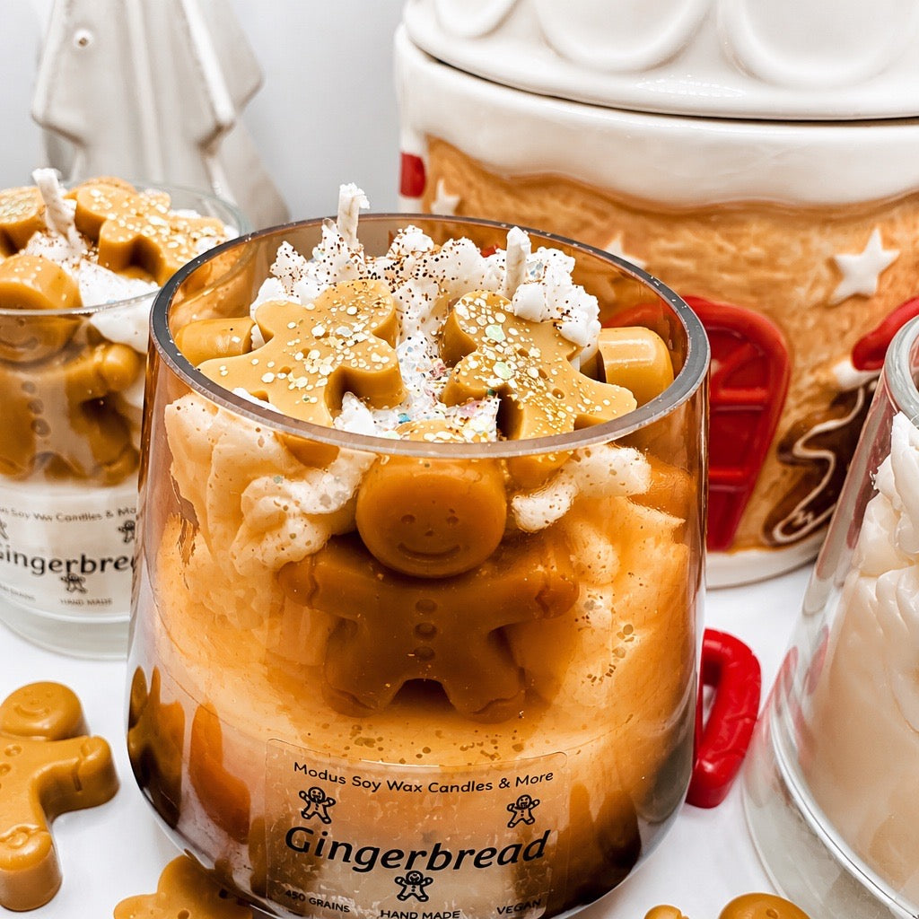 Gingerbread Sojawas geurkaars - Modus Candles & More