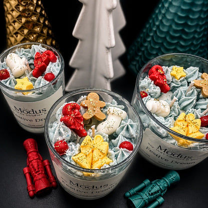 Festive Dream Sojawas geurkaars - Modus Candles & More