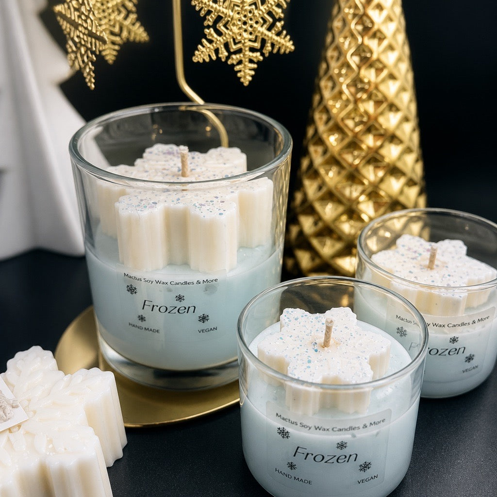Frozen sojawas geurkaars. - Modus Candles & More