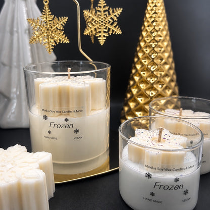 Frozen sojawas geurkaars. - Modus Candles & More