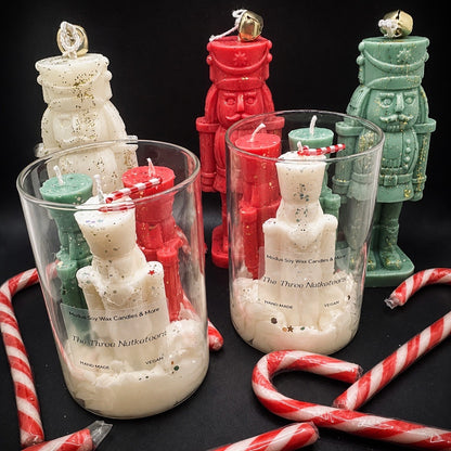 The Three Nutketeers Sojawas geurkaars - Modus Candles & More