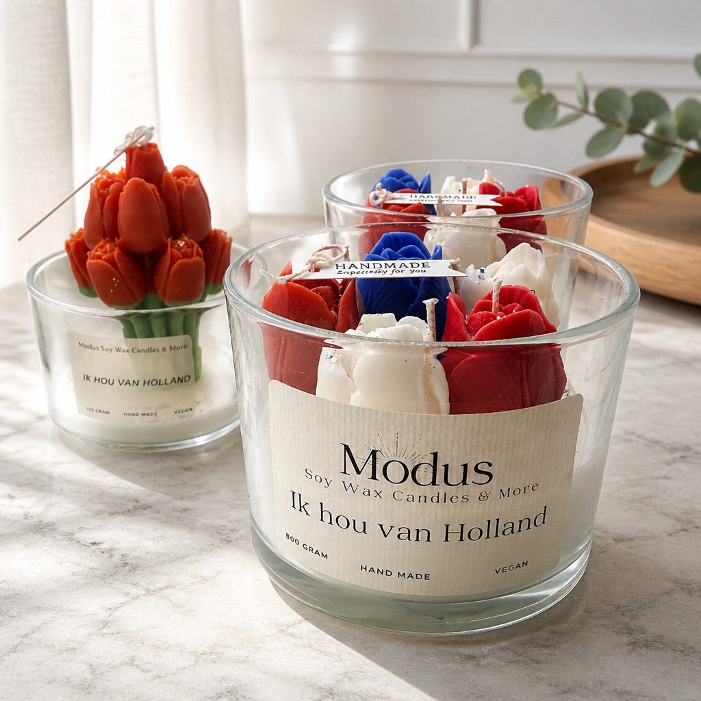 Ik hou van Holland Sojawas Kaars - Modus Candles & More