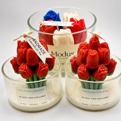 Ik hou van Holland Sojawas Kaars - Modus Candles & More