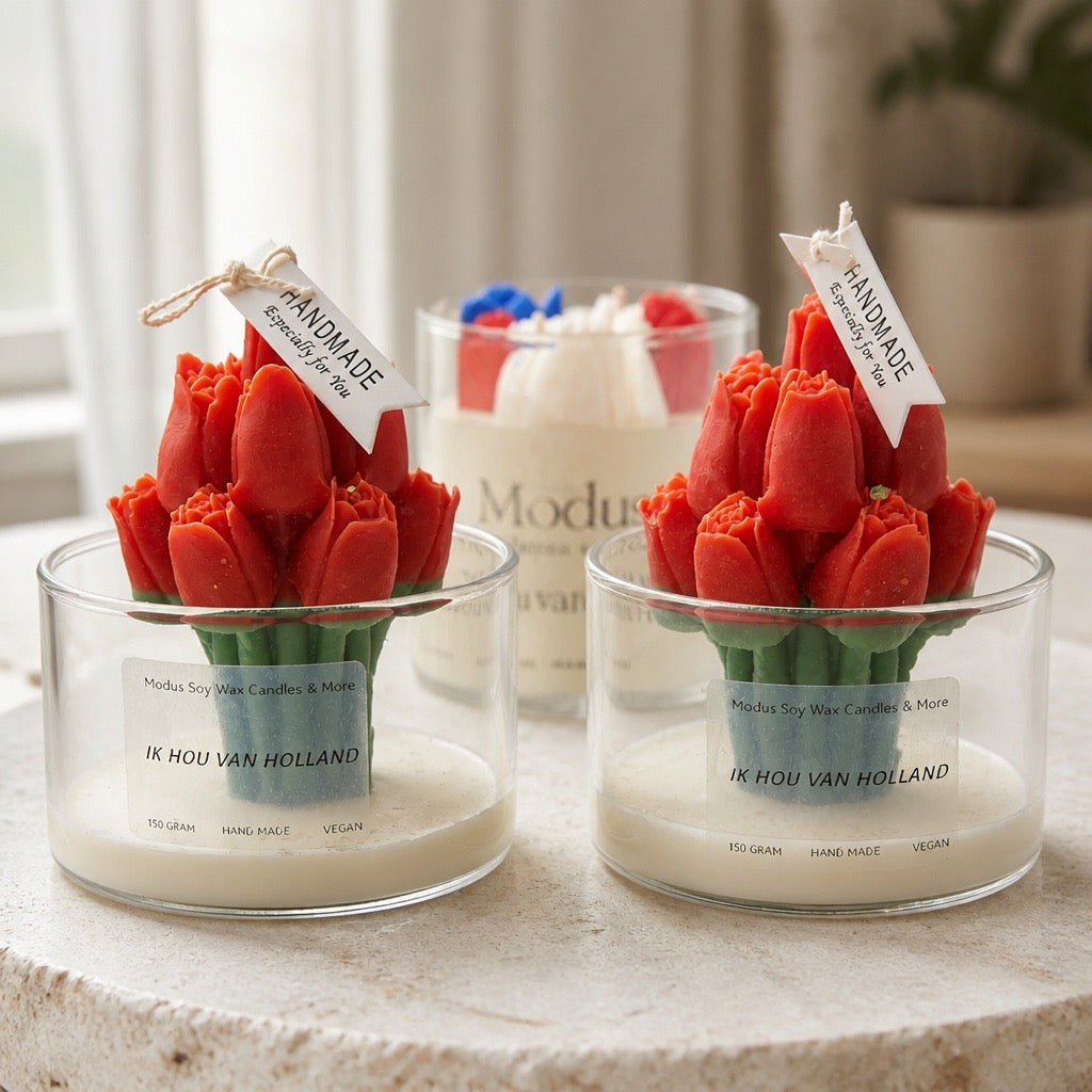 Ik hou van Holland Sojawas Kaars - Modus Candles & More