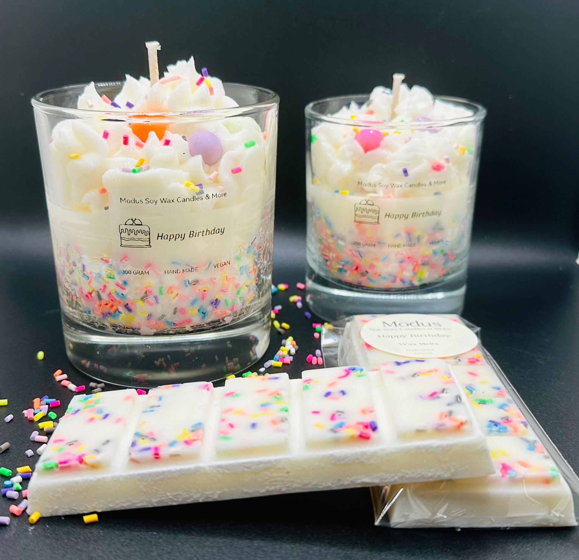 Happy Birthday Wax Melts - Modus Candles & More