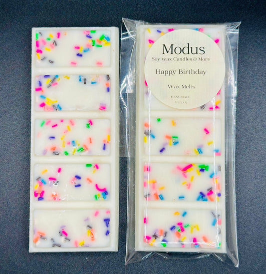 Happy Birthday Wax Melts - Modus Candles & More