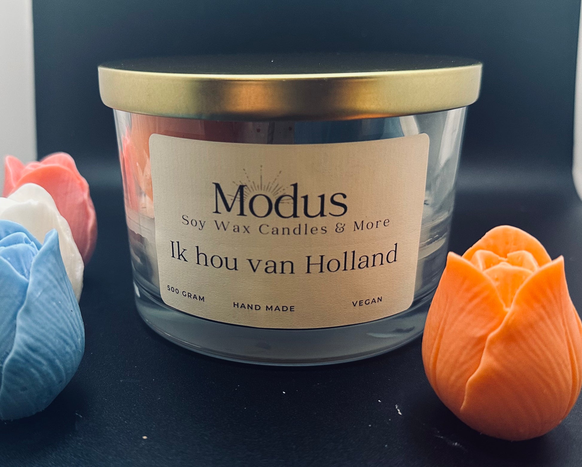 Ik hou van Holland Soy Wax Kaars - Modus Candles & More