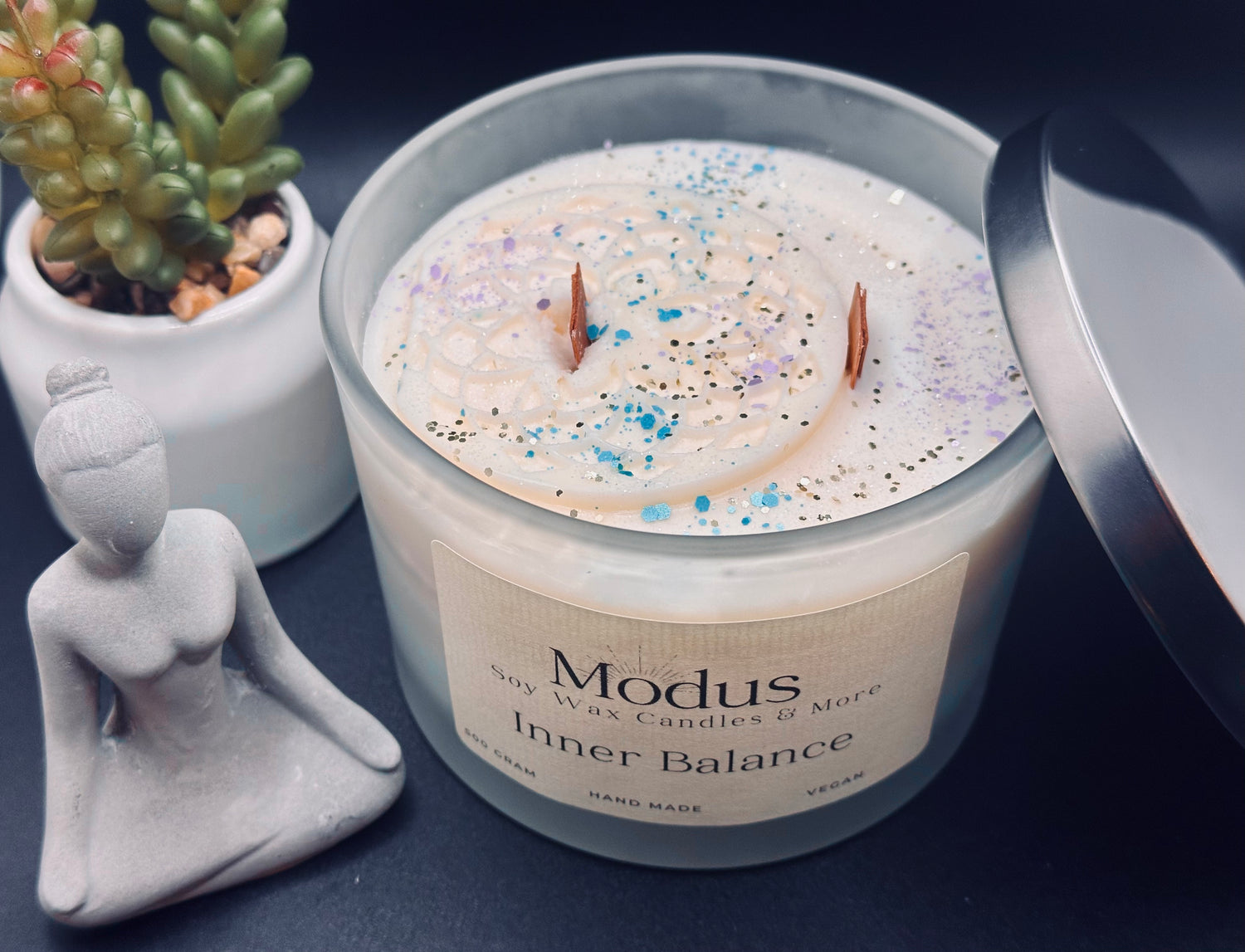 Inner Balance Soy Wax Kaars - Modus Candles & More