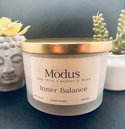 Inner Balance Soy Wax Kaars - Modus Candles & More