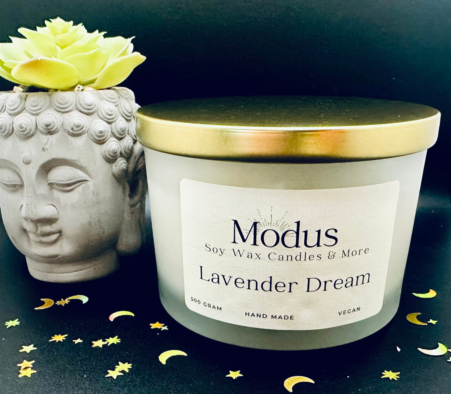 Lavender Dream Soy Wax Kaars - Modus Candles & More