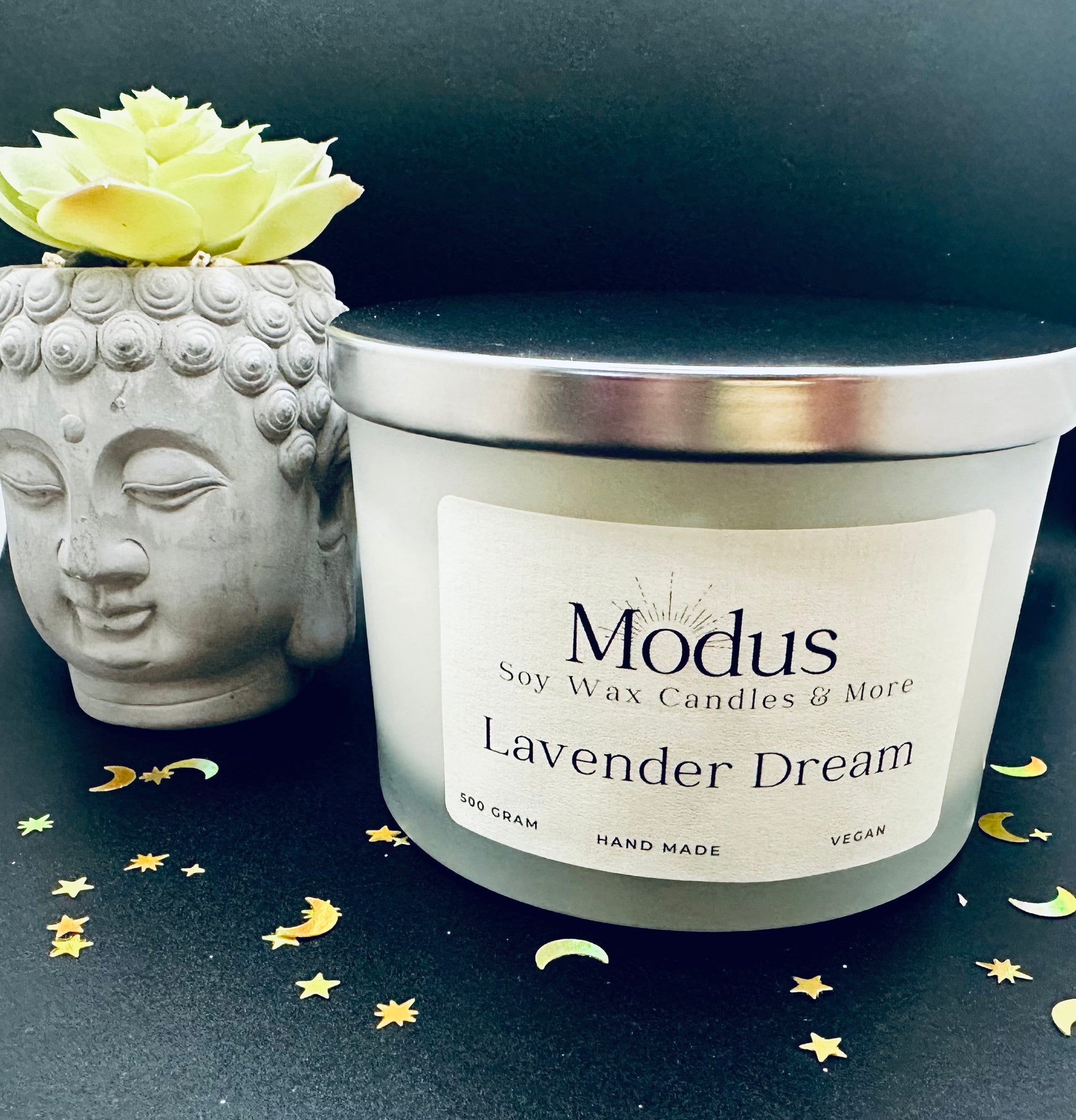 Lavender Dream Soy Wax Kaars - Modus Candles & More