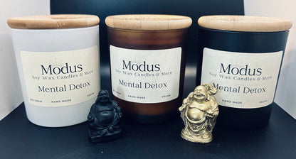 Mental Detox Soy Wax Kaars - Modus Candles & More