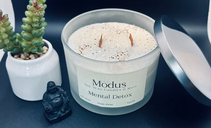 Mental Detox Soy Wax Kaars - Modus Candles & More