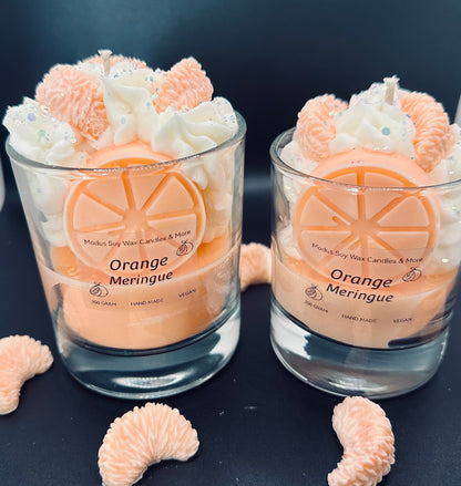 Orange Meringue Soy Wax Kaars - Modus Candles & More