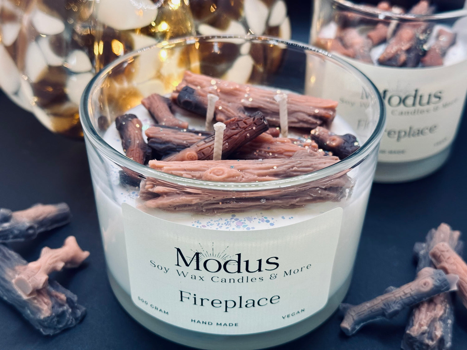 Fireplace Sojawax Kaars - Modus Candles & More