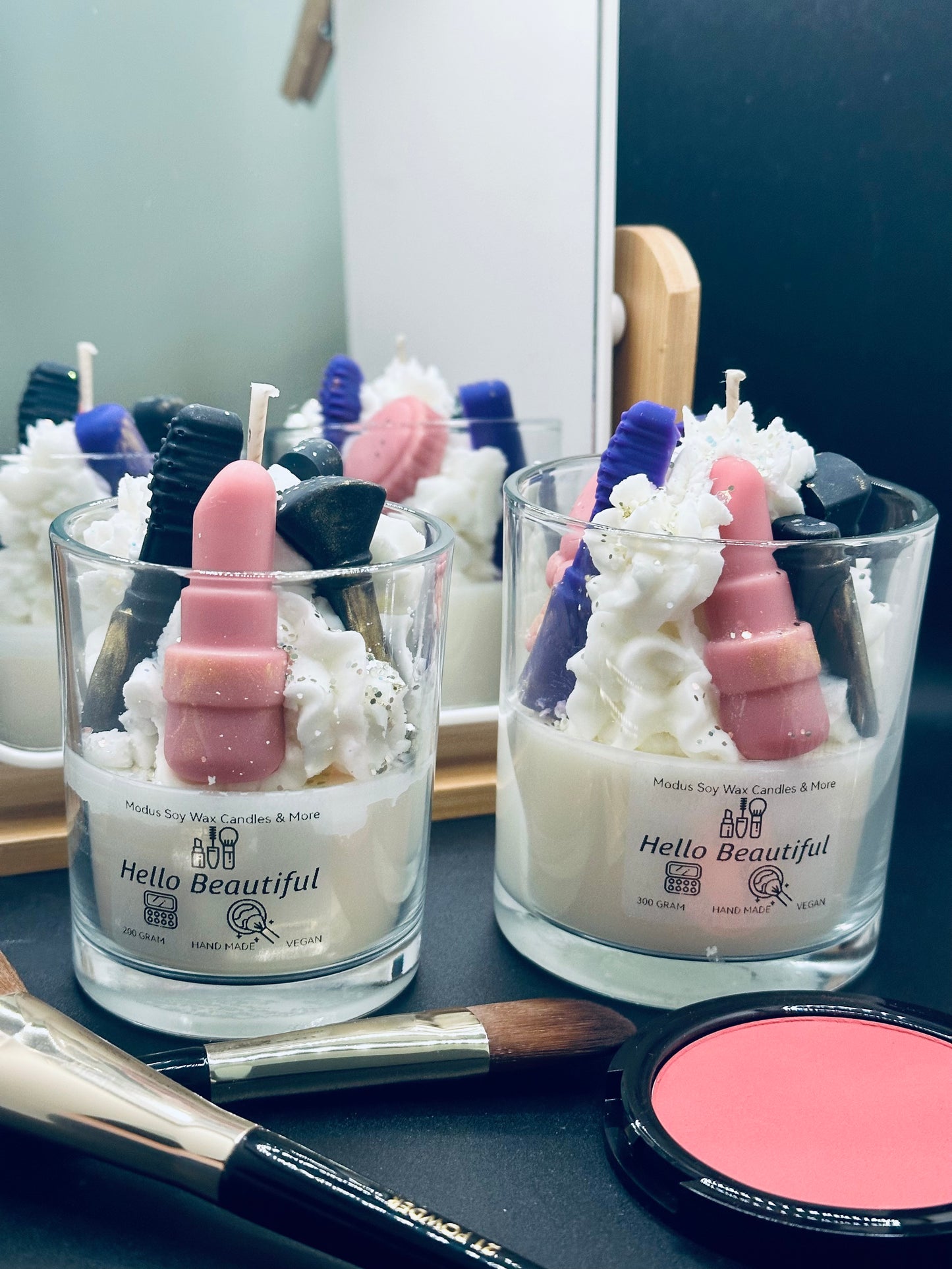 Hello Beautiful Sojawas geurkaars - Modus Candles & More