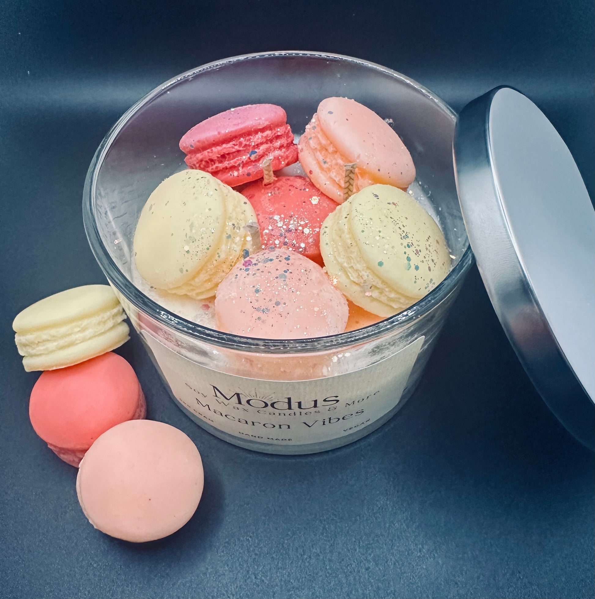 Macaron Vibes Soy Wax Kaars - Modus Candles & More