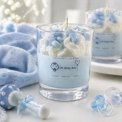 Oh Baby (boy/girl) Sojawas geurkaars - Modus Candles & More