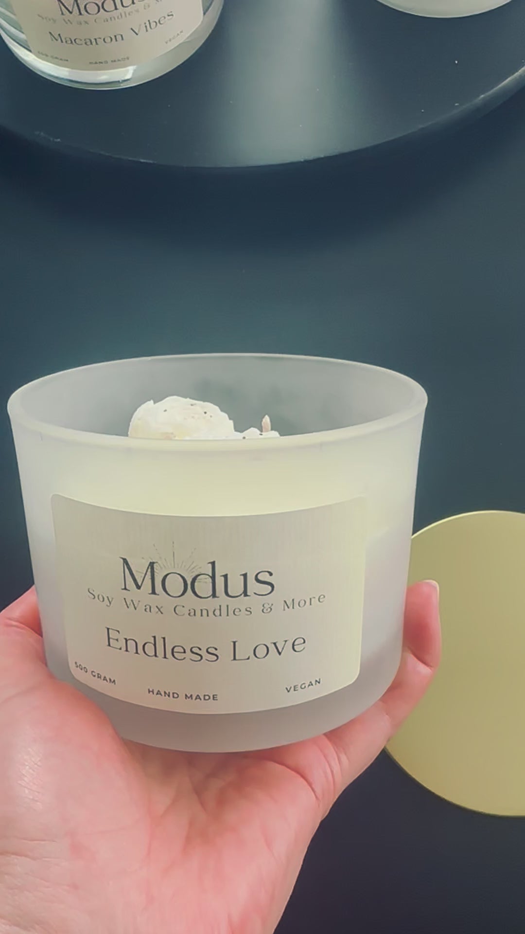Endless love Soy Wax Kaars 500 gram - Modus Candles & More