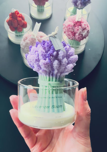 Lavender Bloom sojawas geurkaars