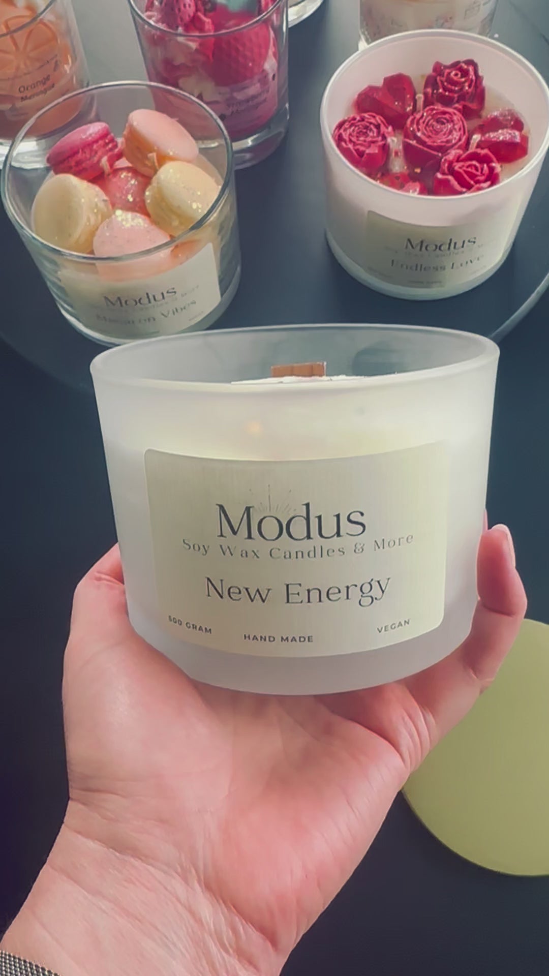 New Energy Soy Wax Kaars - Modus Candles & More