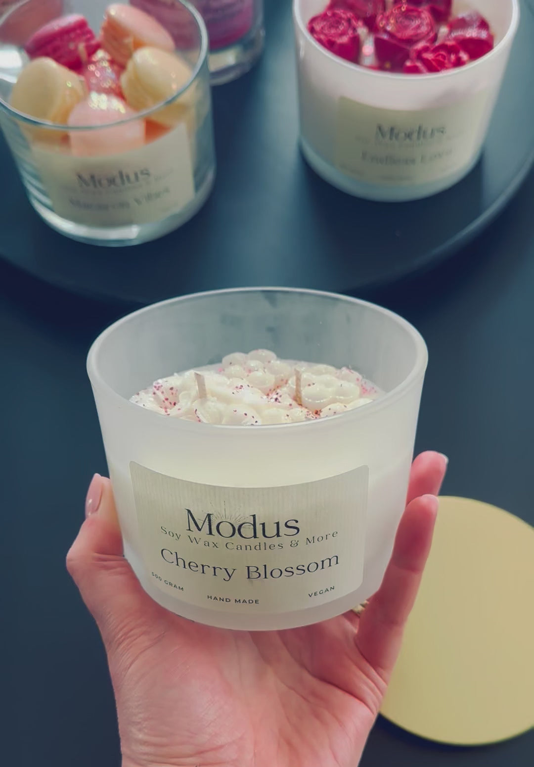 Cherry Blossom Soy Wax Kaars - Modus Candles & More