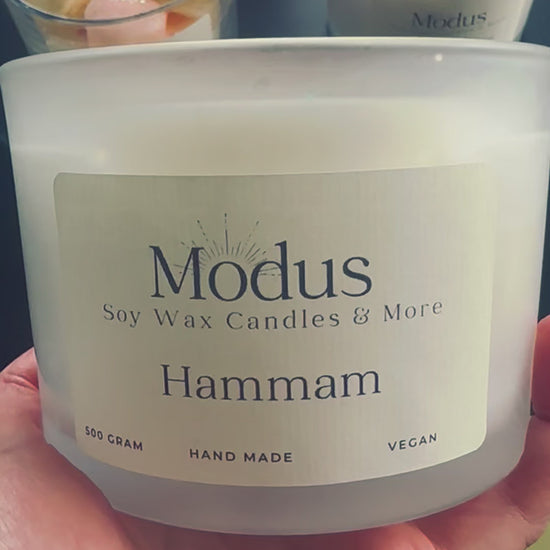 Hammam Soy Wax Kaars - Modus Candles & More