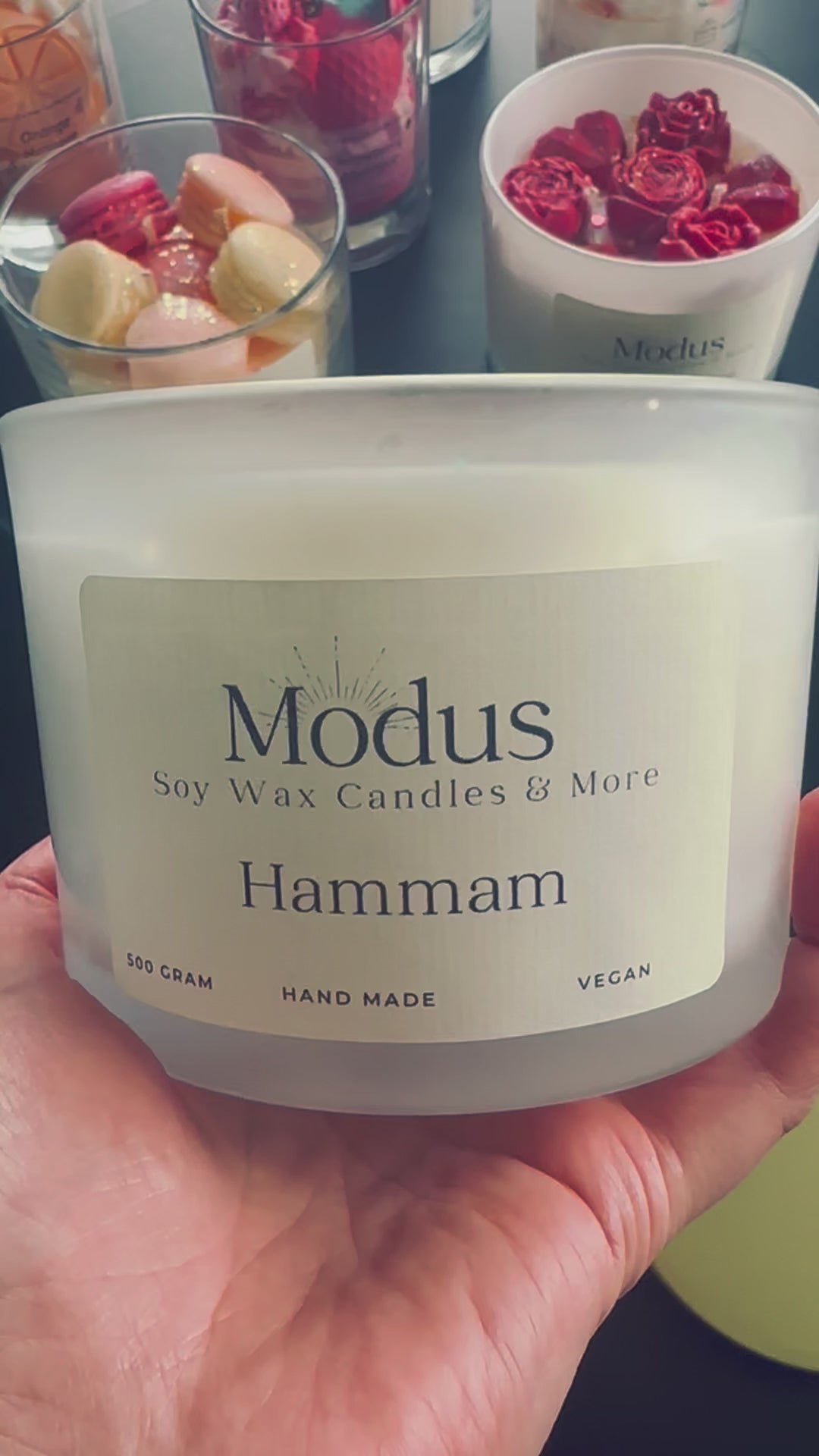 Hammam Soy Wax Kaars - Modus Candles & More