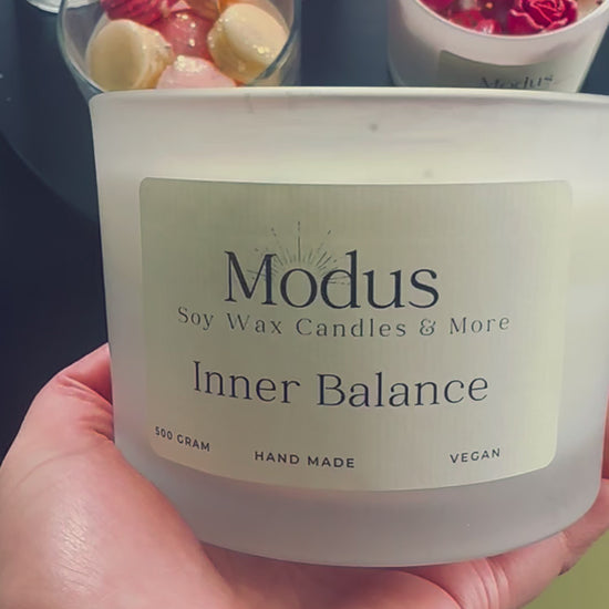 Inner Balance Soy Wax Kaars - Modus Candles & More
