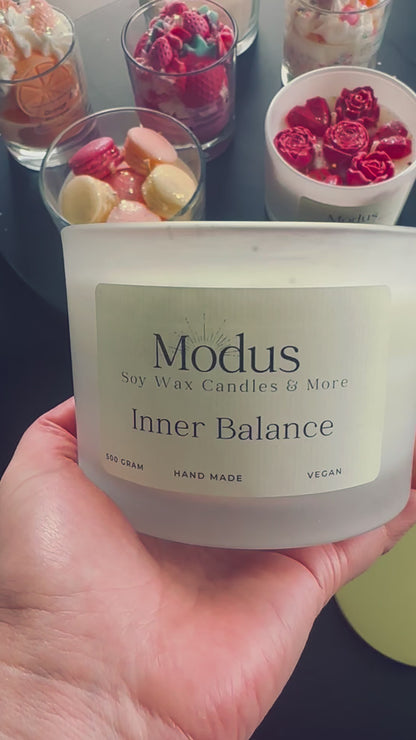 Inner Balance Soy Wax Kaars - Modus Candles & More