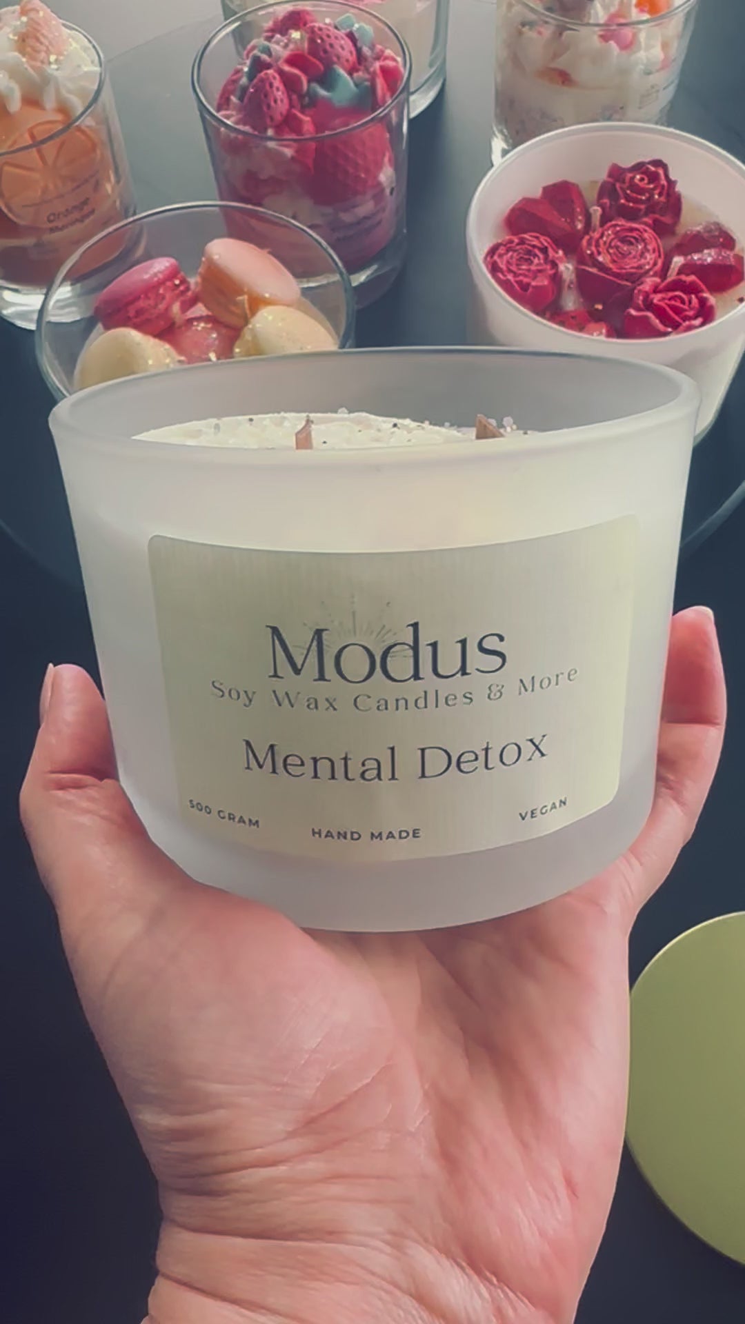 Mental Detox Soy Wax Kaars - Modus Candles & More