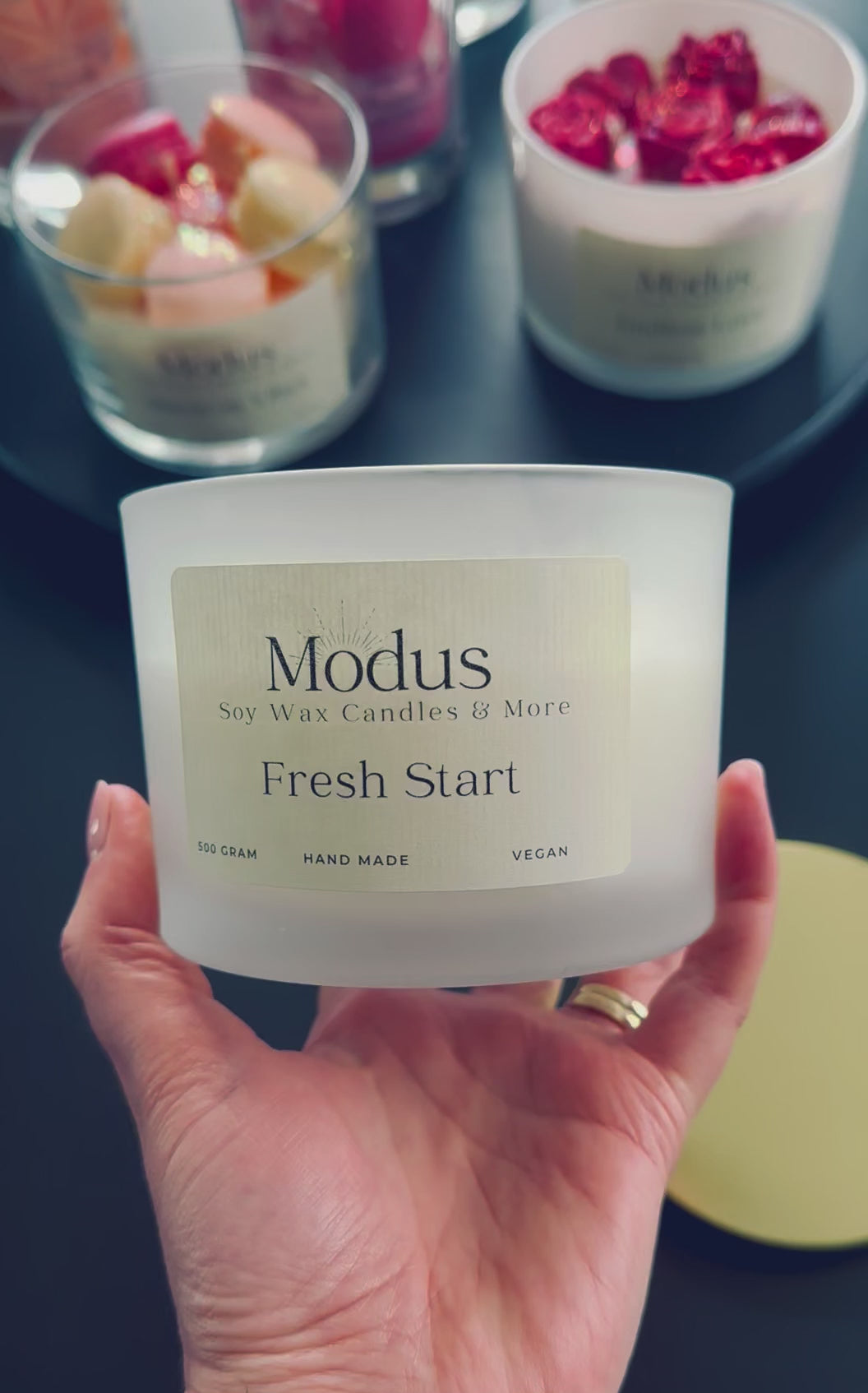 Fresh start Soy Wax Kaars - Modus Candles & More