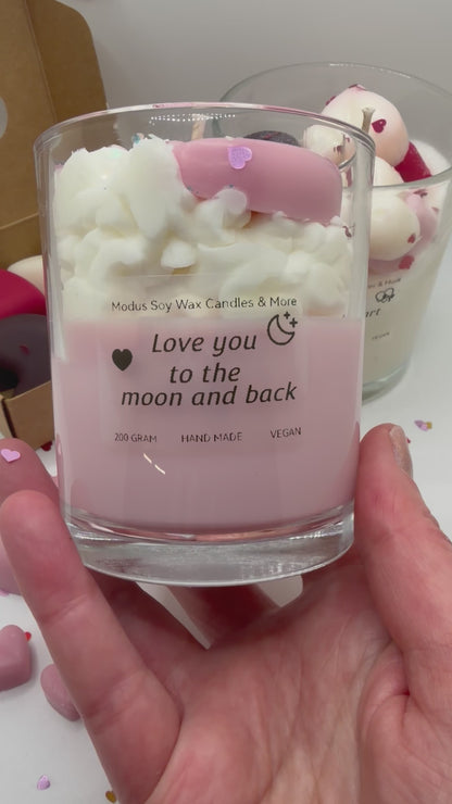 Love you to the moon and back sojawas geurkaars