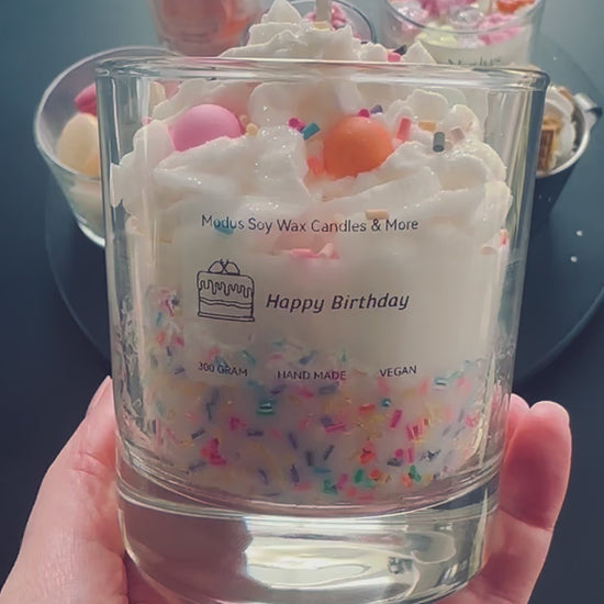Happy Birthday - Modus Candles & More
