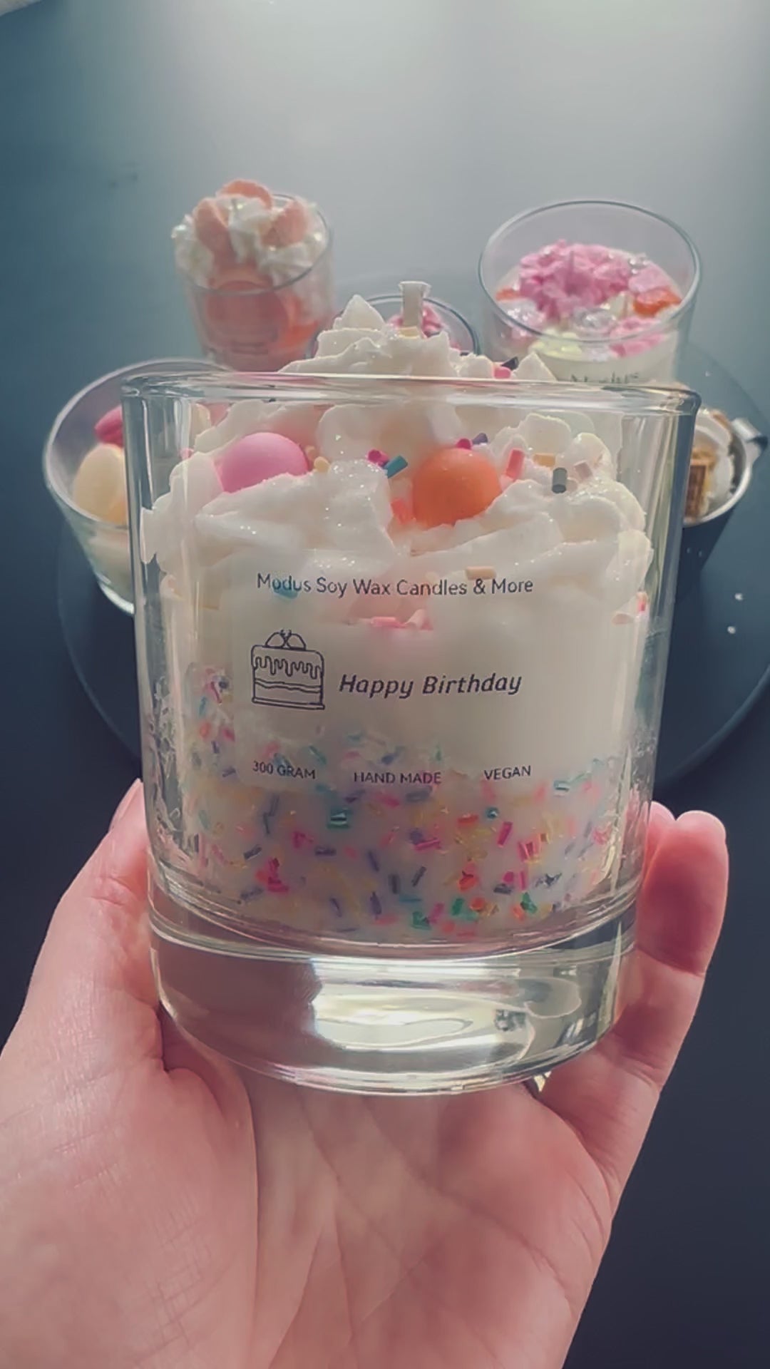 Happy Birthday - Modus Candles & More